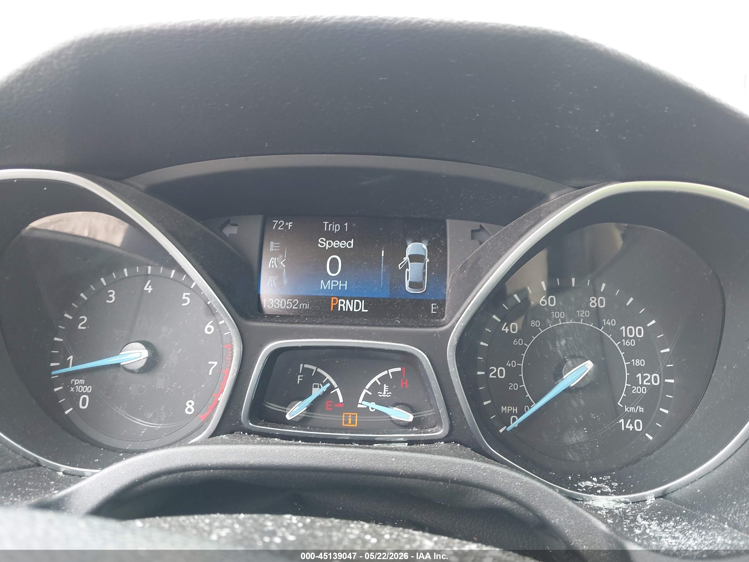2016 Ford Focus Se Серый vin: 1FADP3F29GL374743