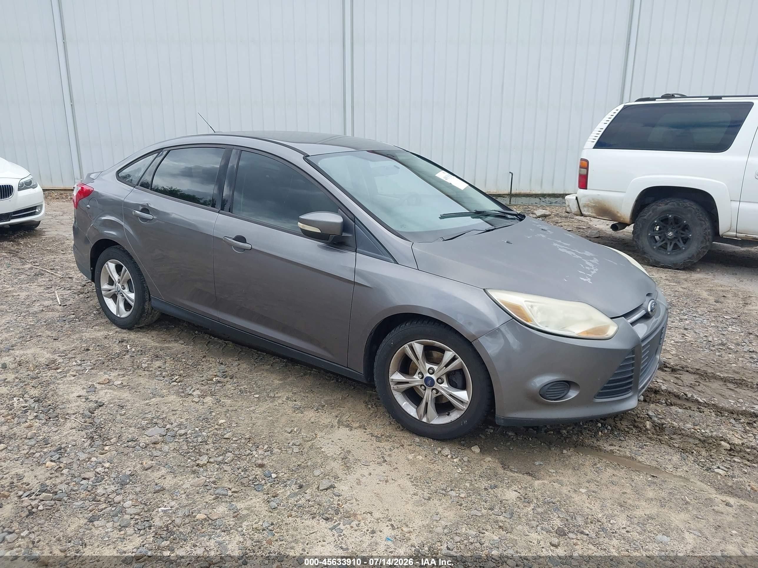 2013 Ford Focus Se Серый vin: 1FADP3F2XDL136296