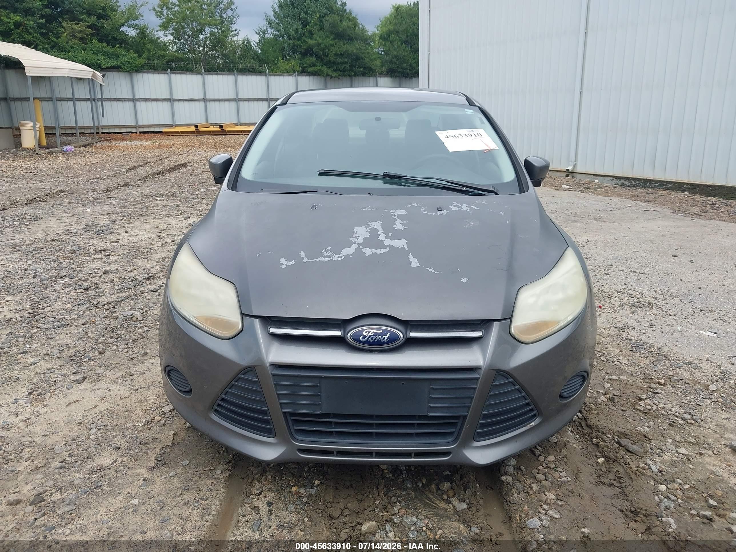 2013 Ford Focus Se Серый vin: 1FADP3F2XDL136296