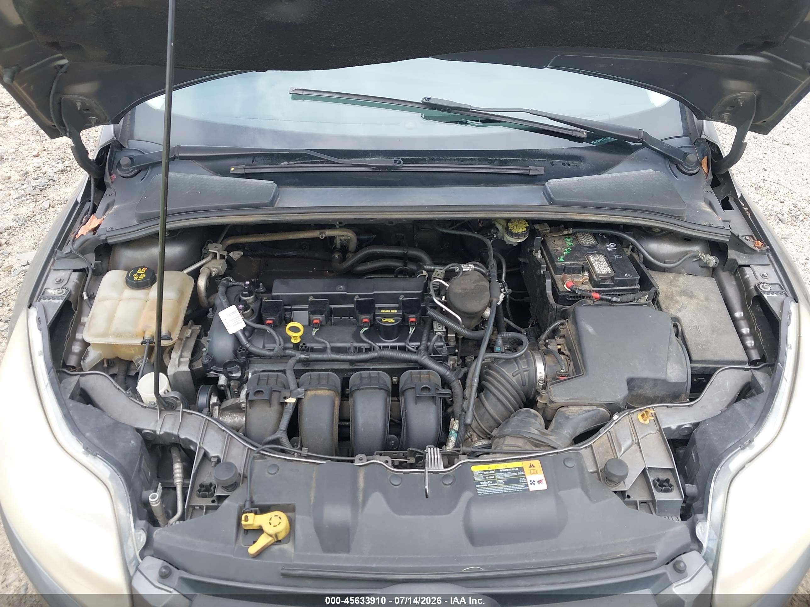 2013 Ford Focus Se Серый vin: 1FADP3F2XDL136296