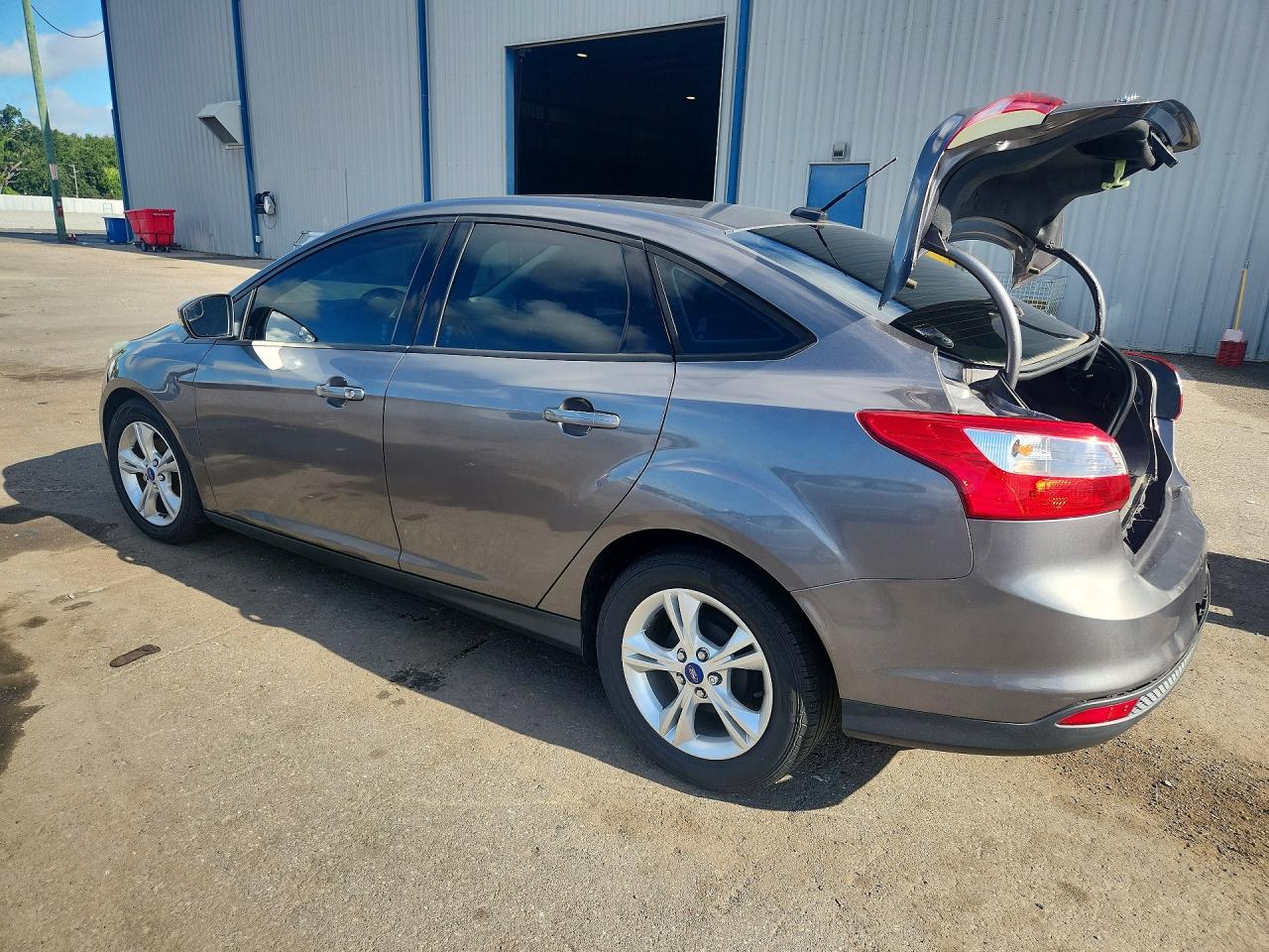 2013 Ford Focus Se Gray vin: 1FADP3F2XDL195140