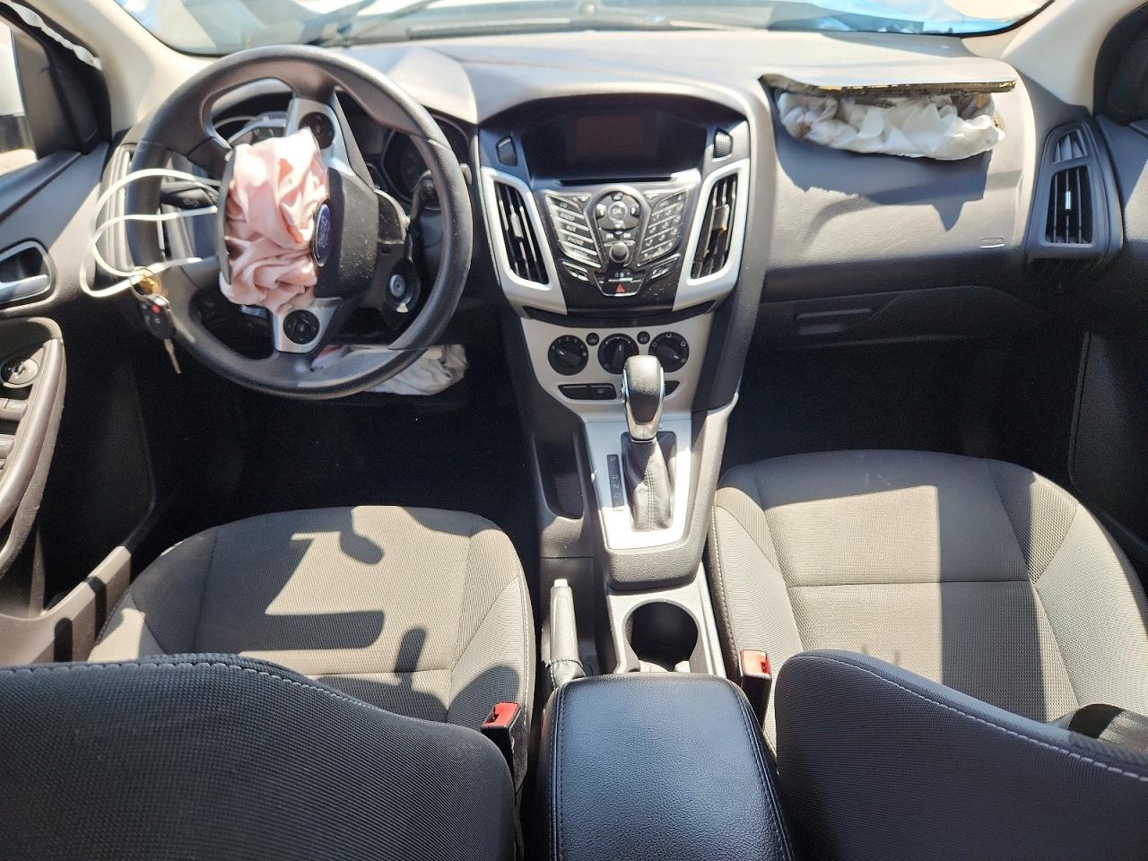 2013 Ford Focus Se White vin: 1FADP3F2XDL208405