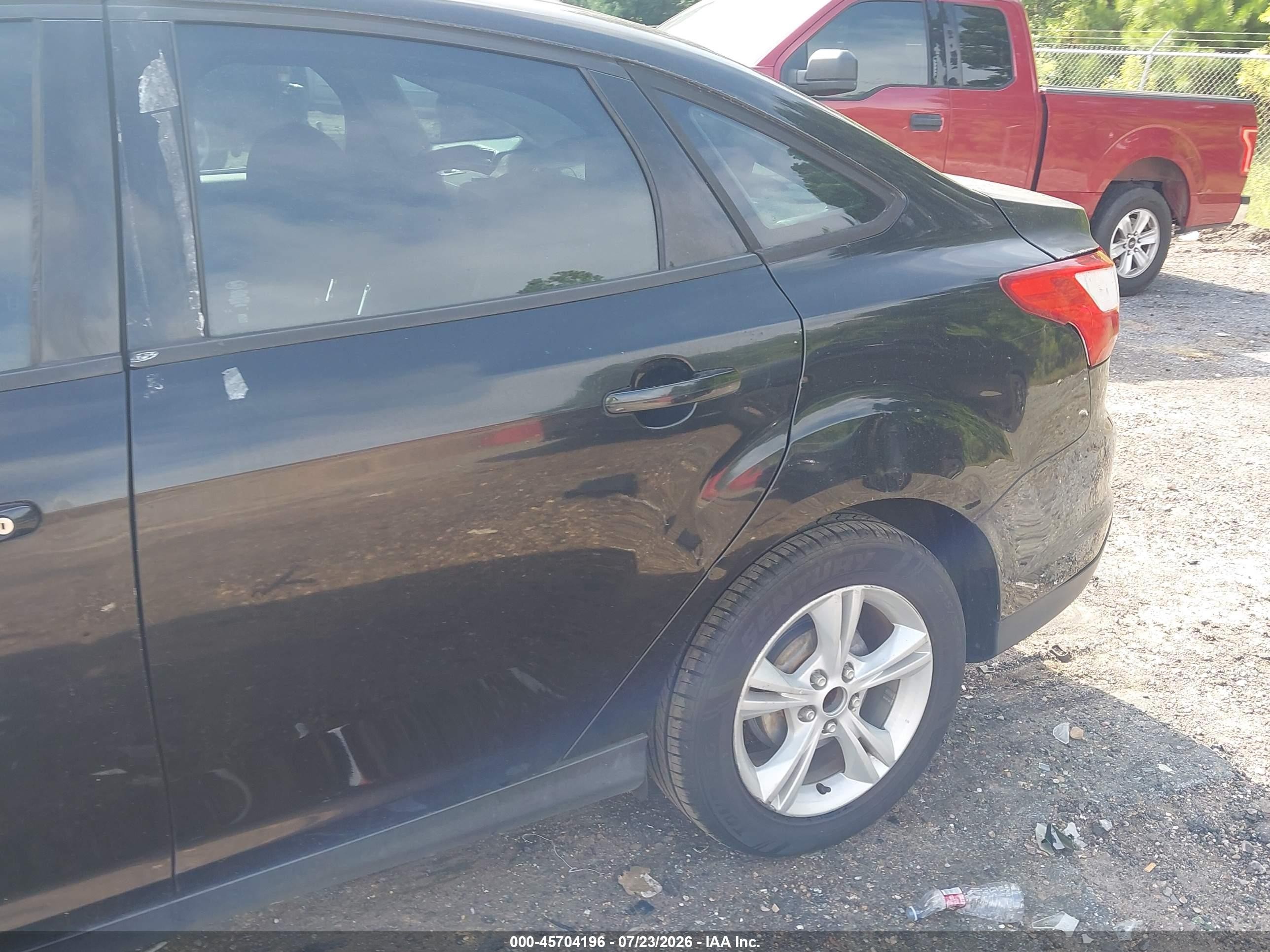 2013 Ford Focus Se Black vin: 1FADP3F2XDL213216