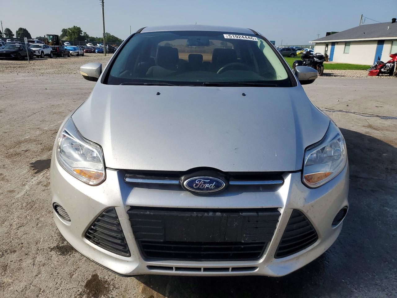 2013 Ford Focus Se Silver vin: 1FADP3F2XDL225107