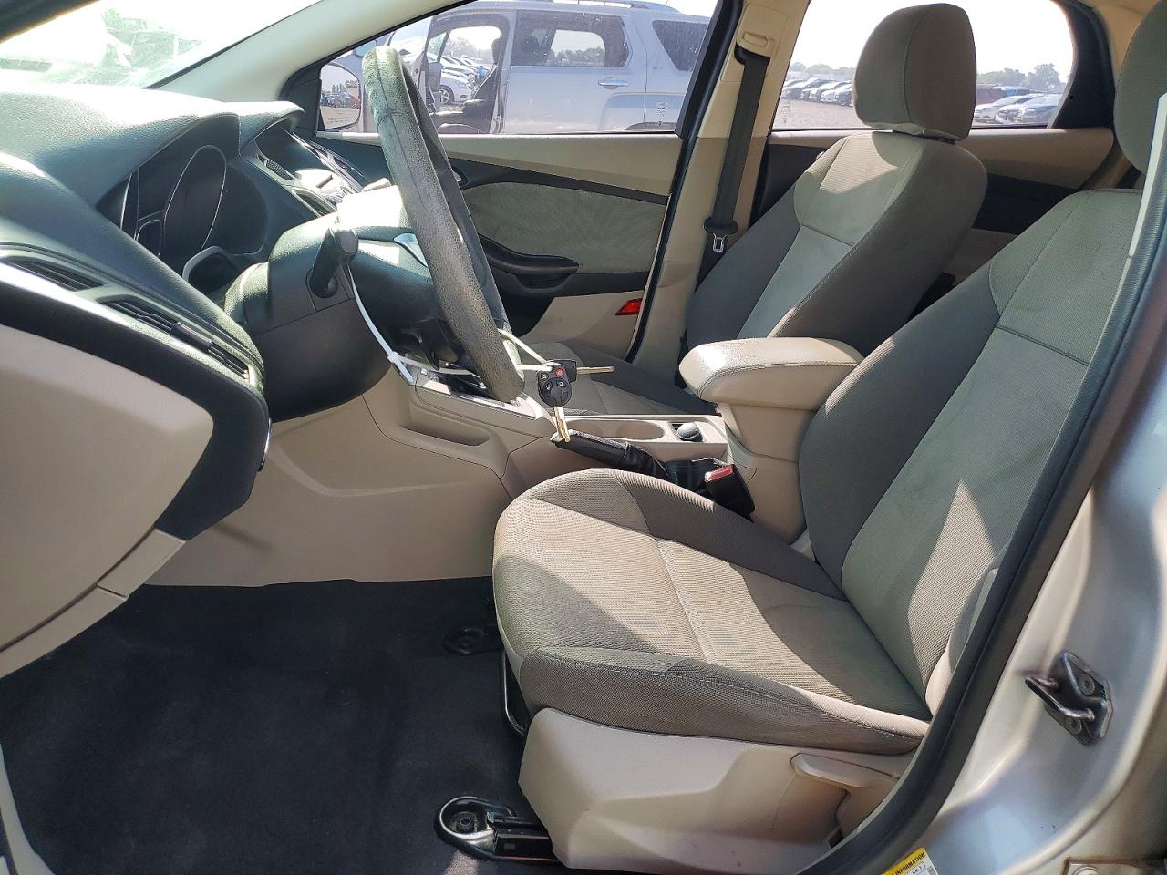 2013 Ford Focus Se Silver vin: 1FADP3F2XDL225107