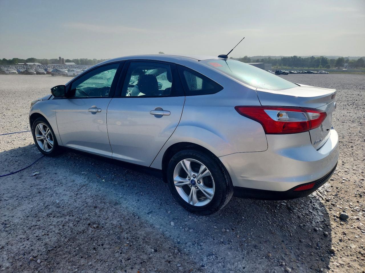 2013 Ford Focus Se Silver vin: 1FADP3F2XDL244367