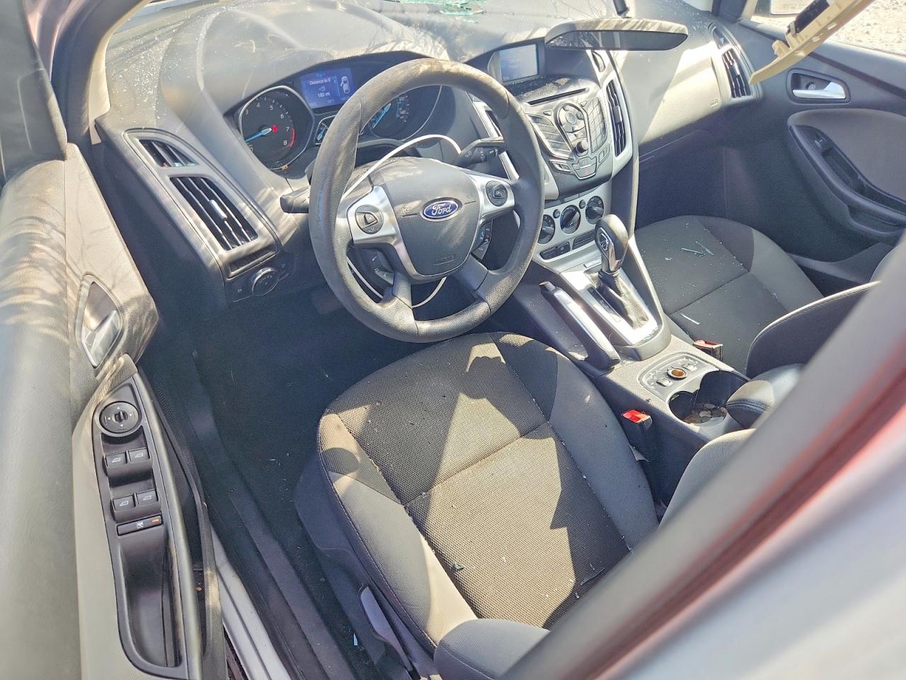 2013 Ford Focus Se Silver vin: 1FADP3F2XDL244367