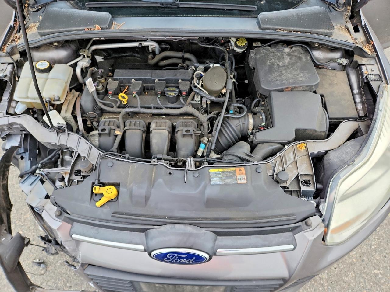 2013 Ford Focus Se Brown vin: 1FADP3F2XDL258172