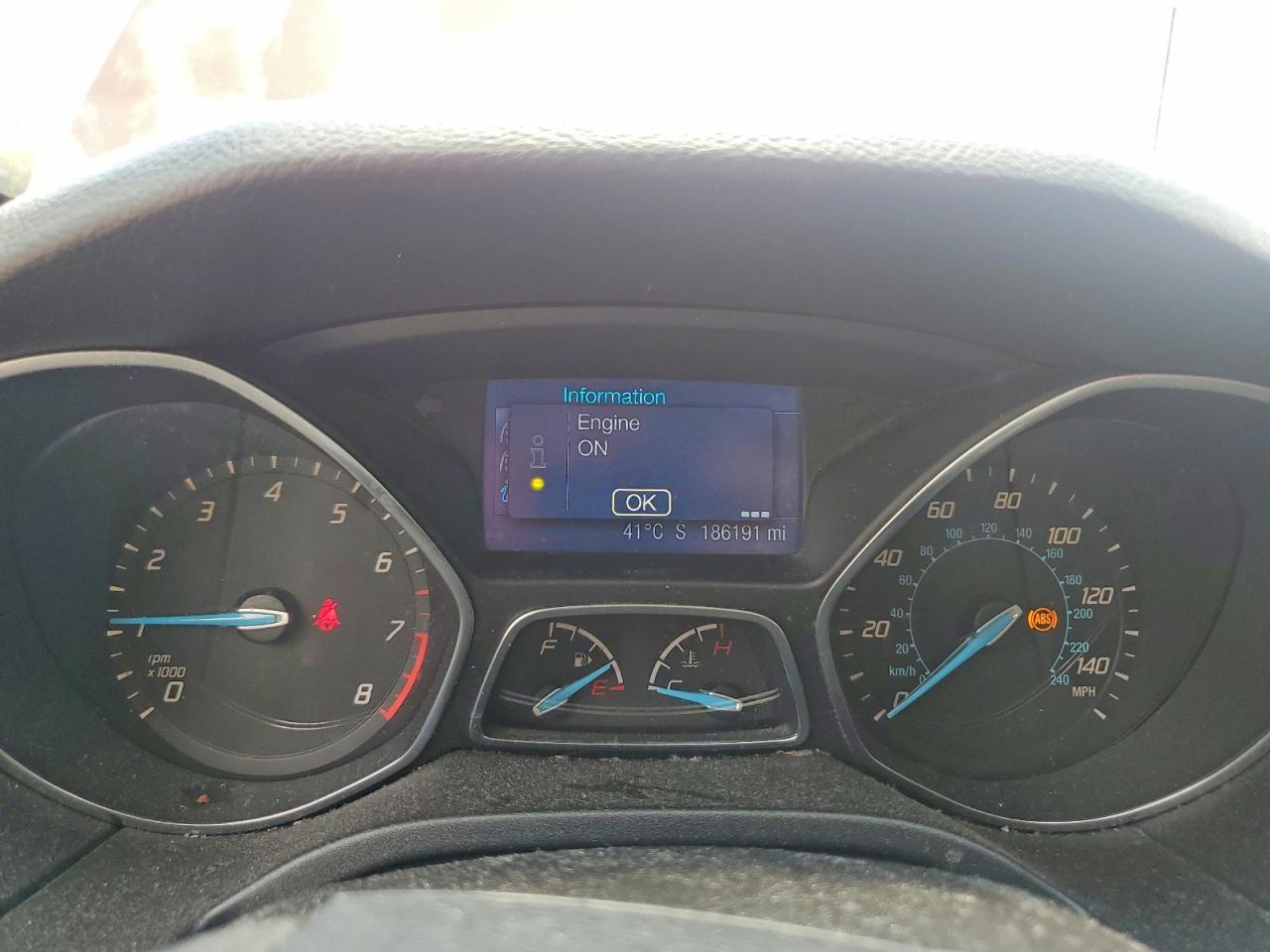 2013 Ford Focus Se Red vin: 1FADP3F2XDL278390