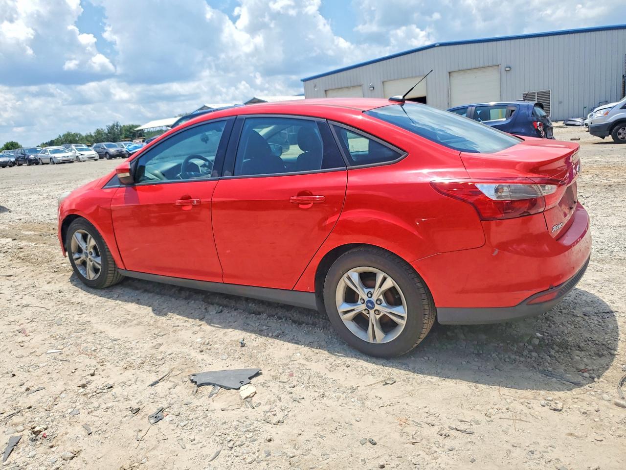 2013 Ford Focus Se Red vin: 1FADP3F2XDL278390