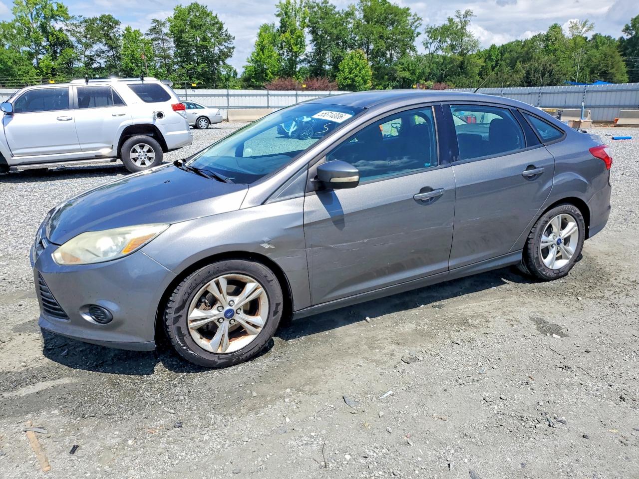 2013 Ford Focus Se Gray vin: 1FADP3F2XDL305376