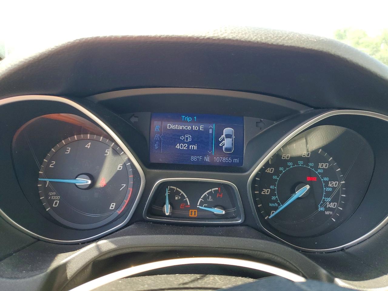 2013 Ford Focus Se Gray vin: 1FADP3F2XDL305376