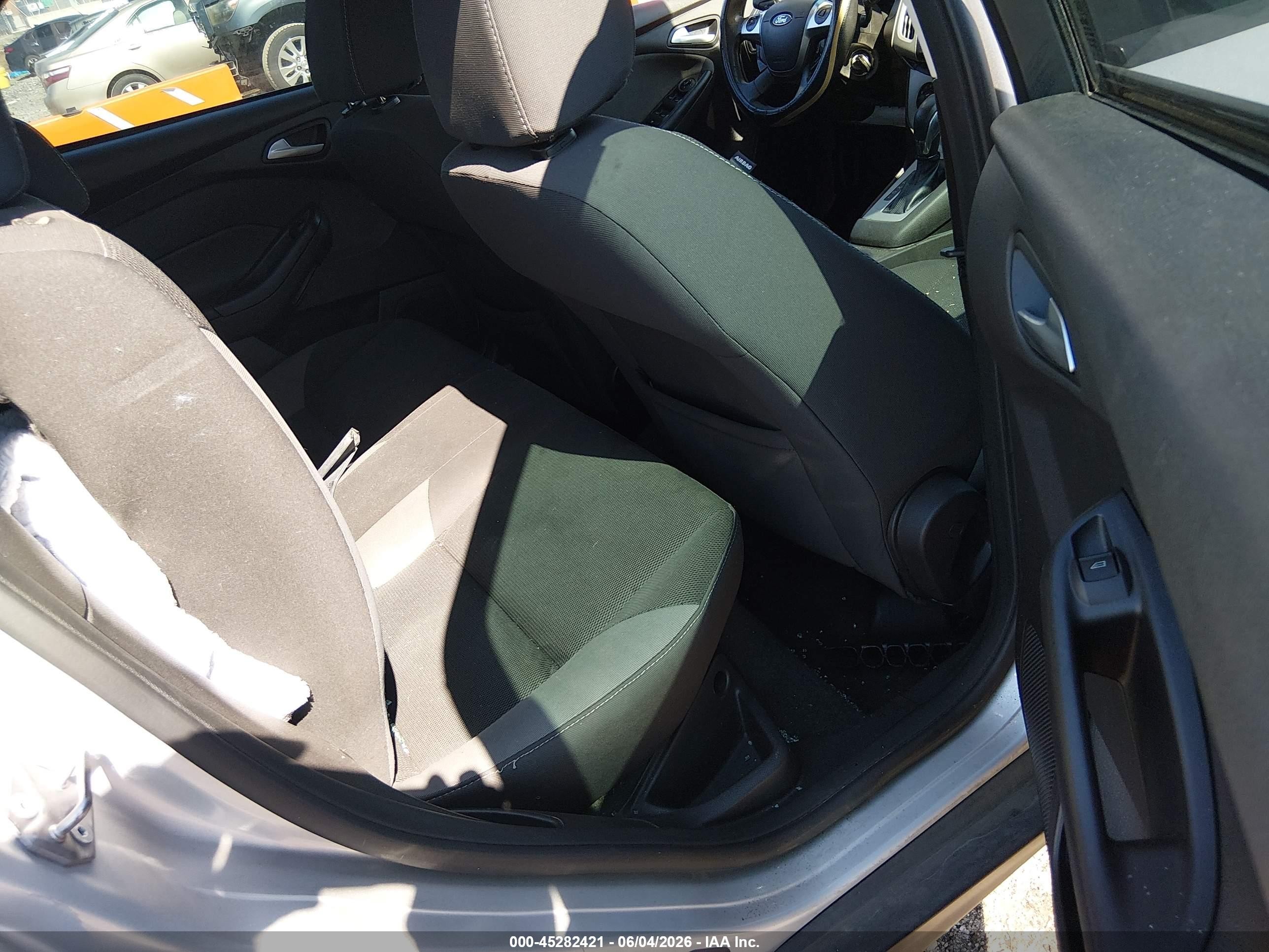 2013 Ford Focus Se Black vin: 1FADP3F2XDL311792