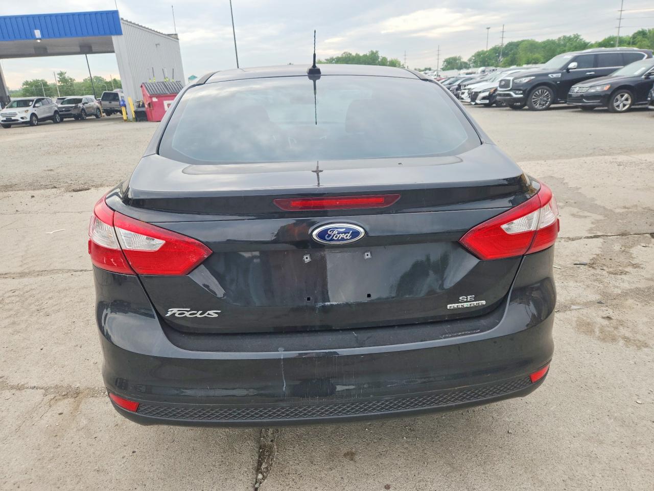 2013 Ford Focus Se Black vin: 1FADP3F2XDL318029
