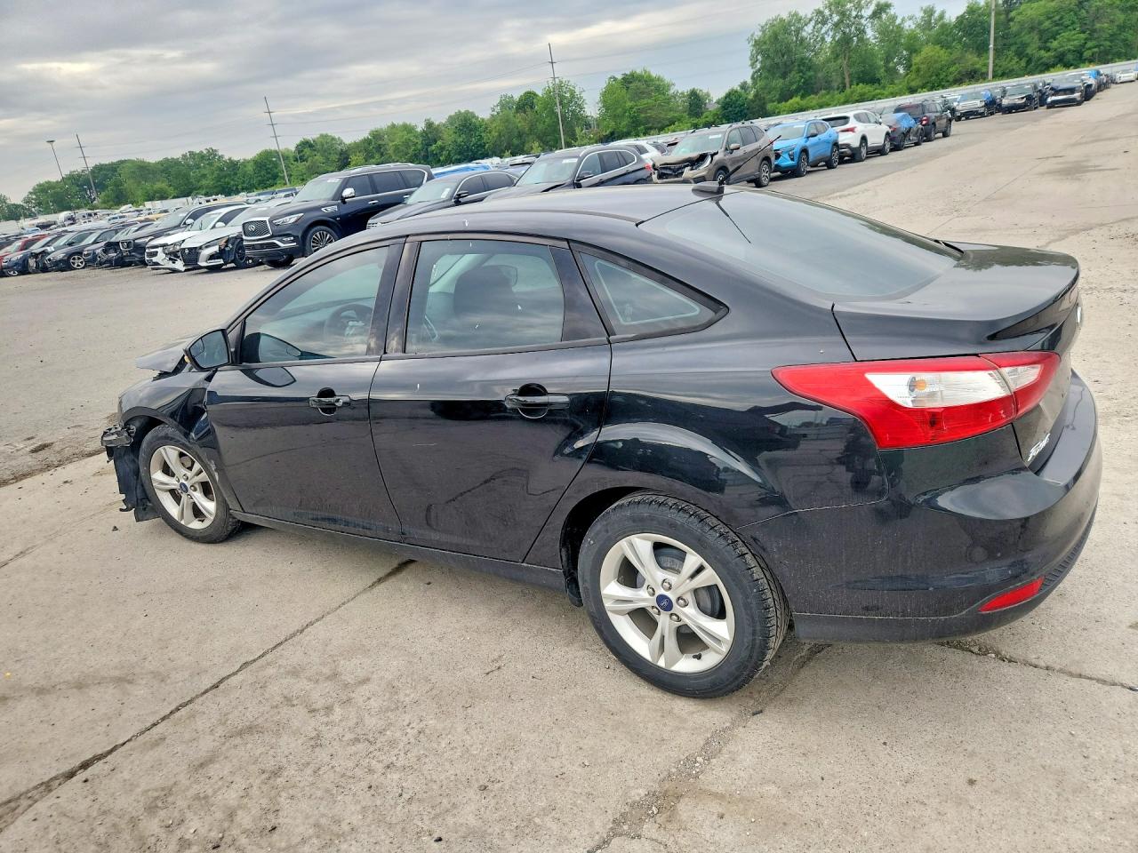 2013 Ford Focus Se Black vin: 1FADP3F2XDL318029