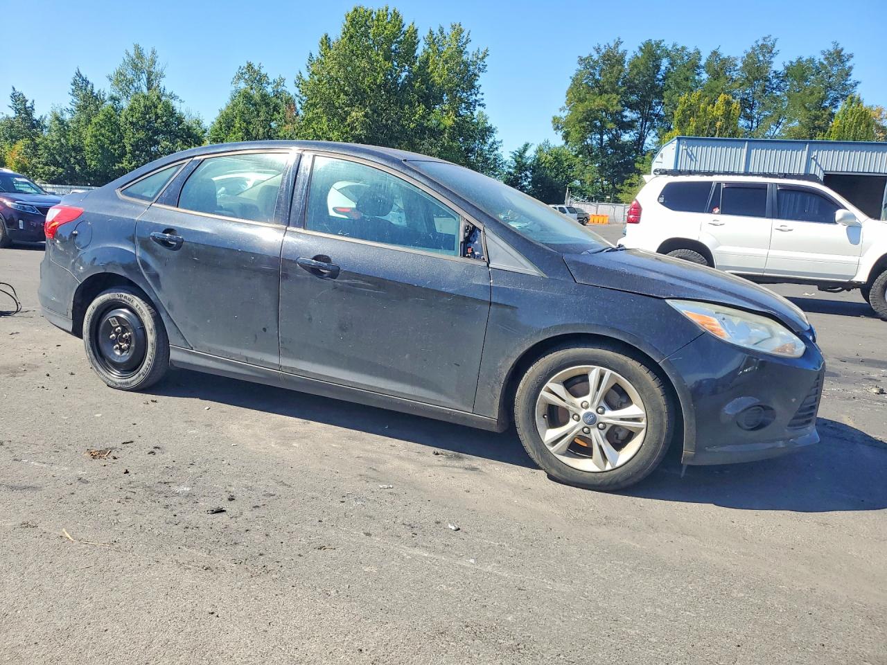 2013 Ford Focus Se Black vin: 1FADP3F2XDL340693