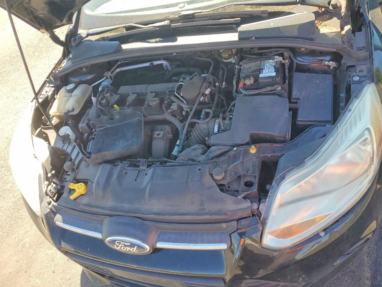 2013 Ford Focus Se Black vin: 1FADP3F2XDL340693