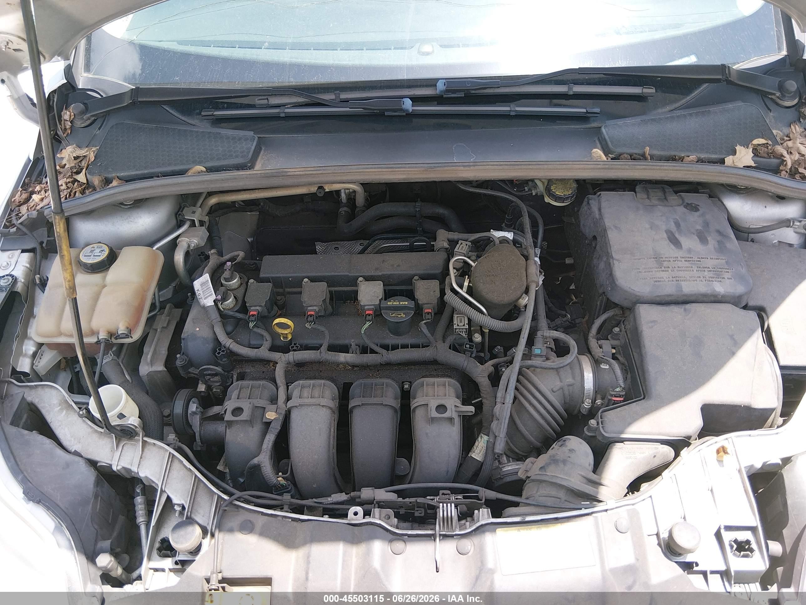 2013 Ford Focus Se Silver vin: 1FADP3F2XDL354688