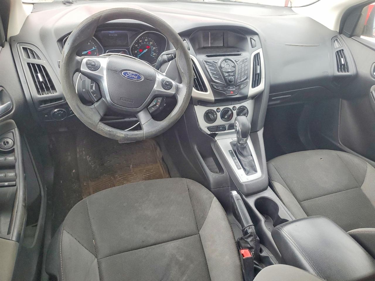 2013 Ford Focus Se Red vin: 1FADP3F2XDL362354