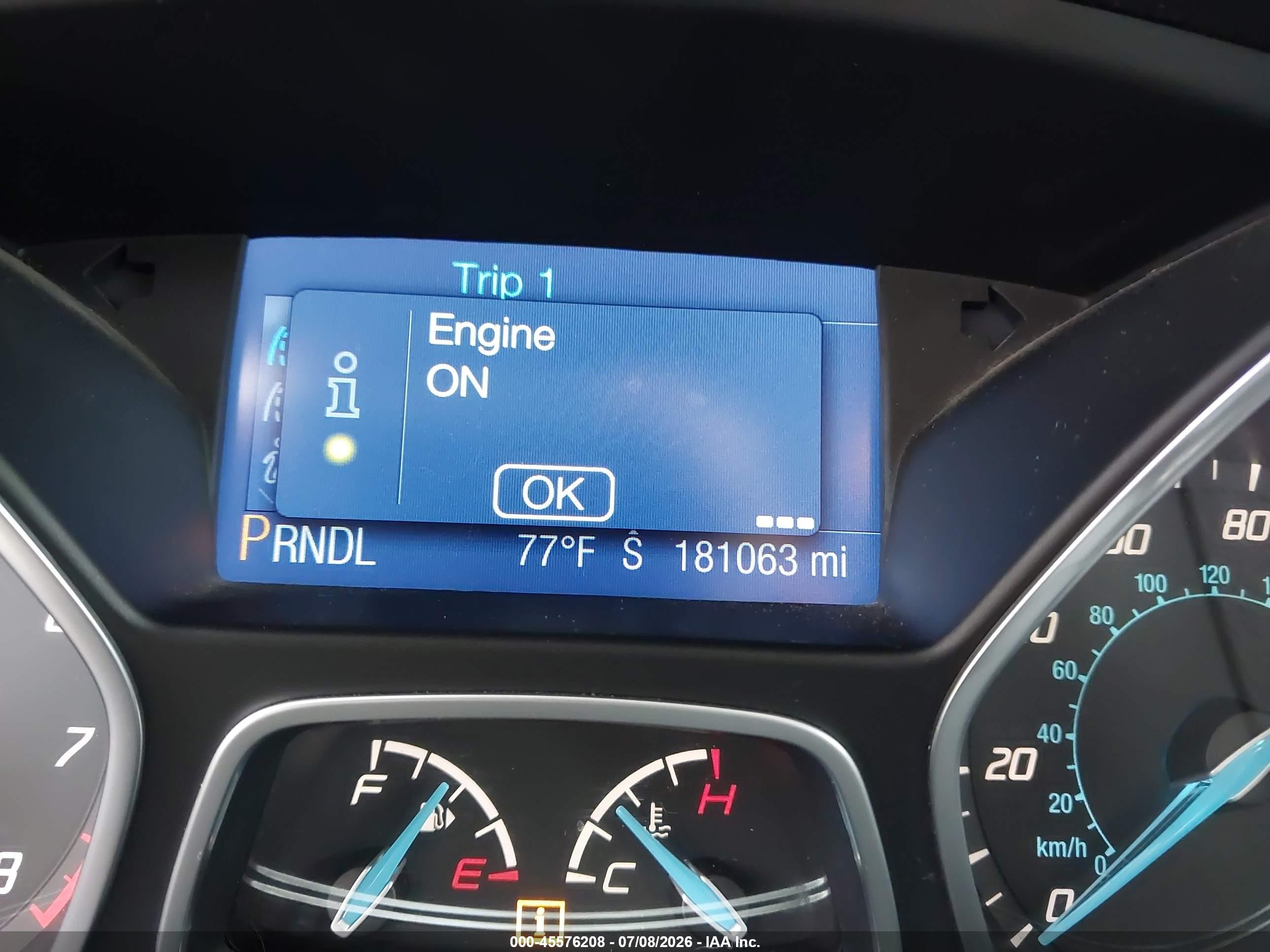 2013 Ford Focus Se Серый vin: 1FADP3F2XDL370003