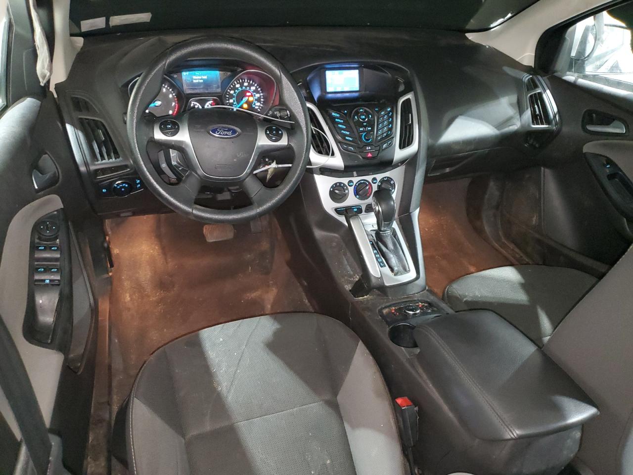 2014 Ford Focus Se Silver vin: 1FADP3F2XEL128376