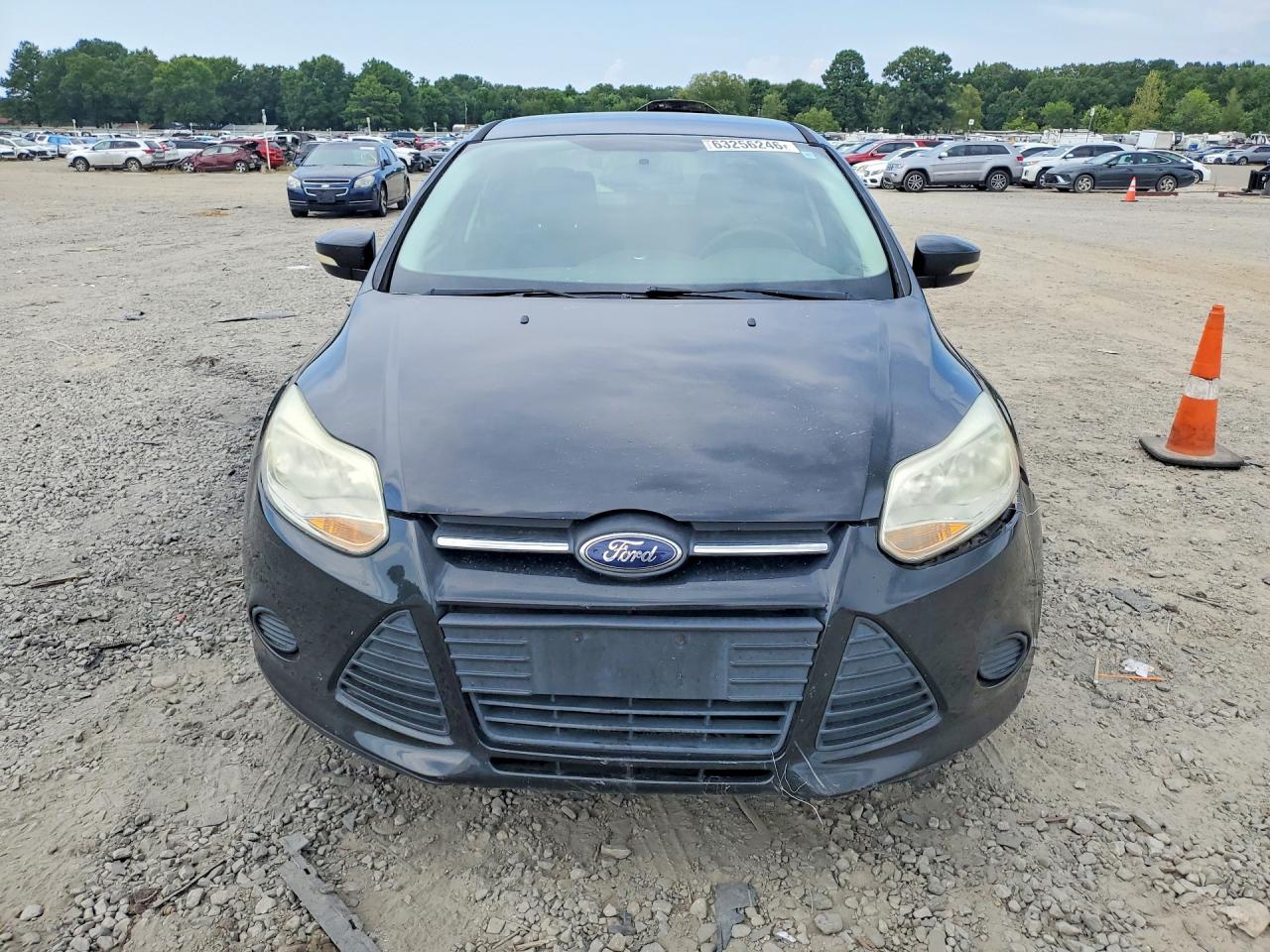 2014 Ford Focus Se Black vin: 1FADP3F2XEL133111