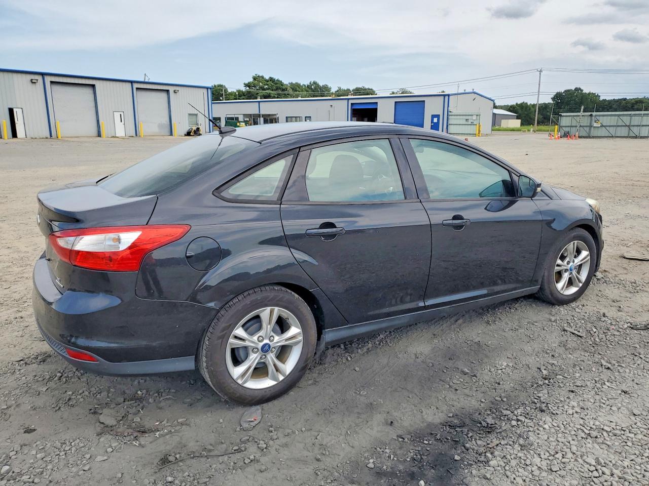 2014 Ford Focus Se Black vin: 1FADP3F2XEL133111