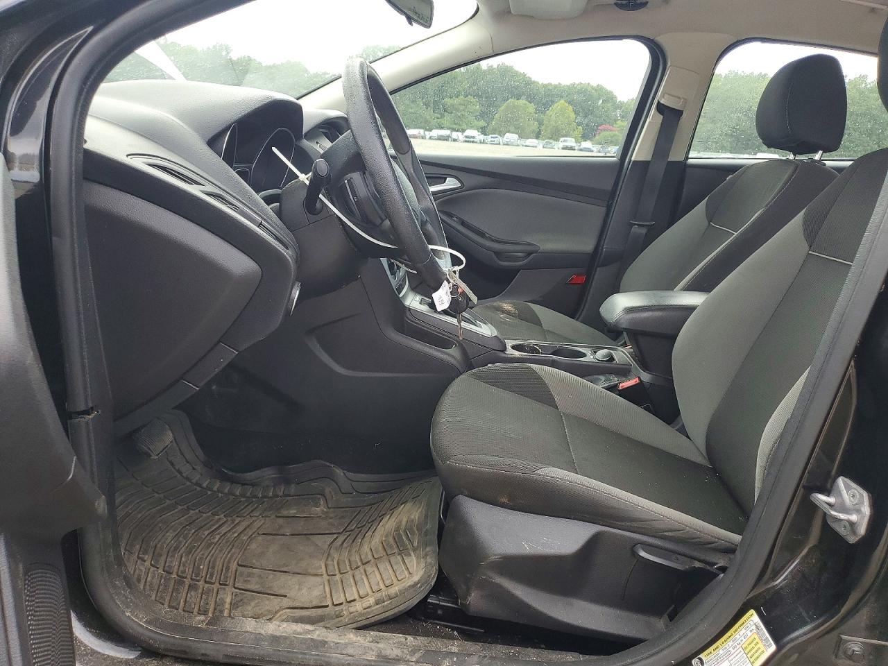 2014 Ford Focus Se Black vin: 1FADP3F2XEL133111