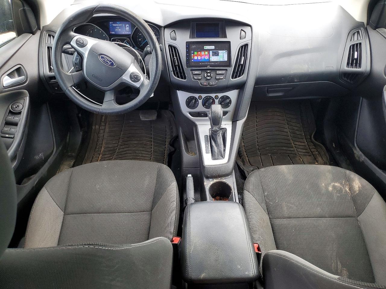 2014 Ford Focus Se Black vin: 1FADP3F2XEL133111