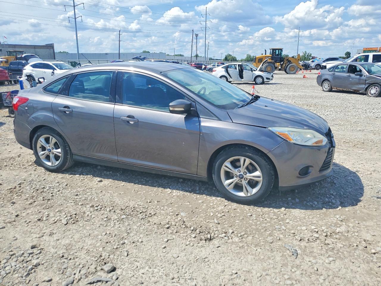 2014 Ford Focus Se Серый vin: 1FADP3F2XEL136378
