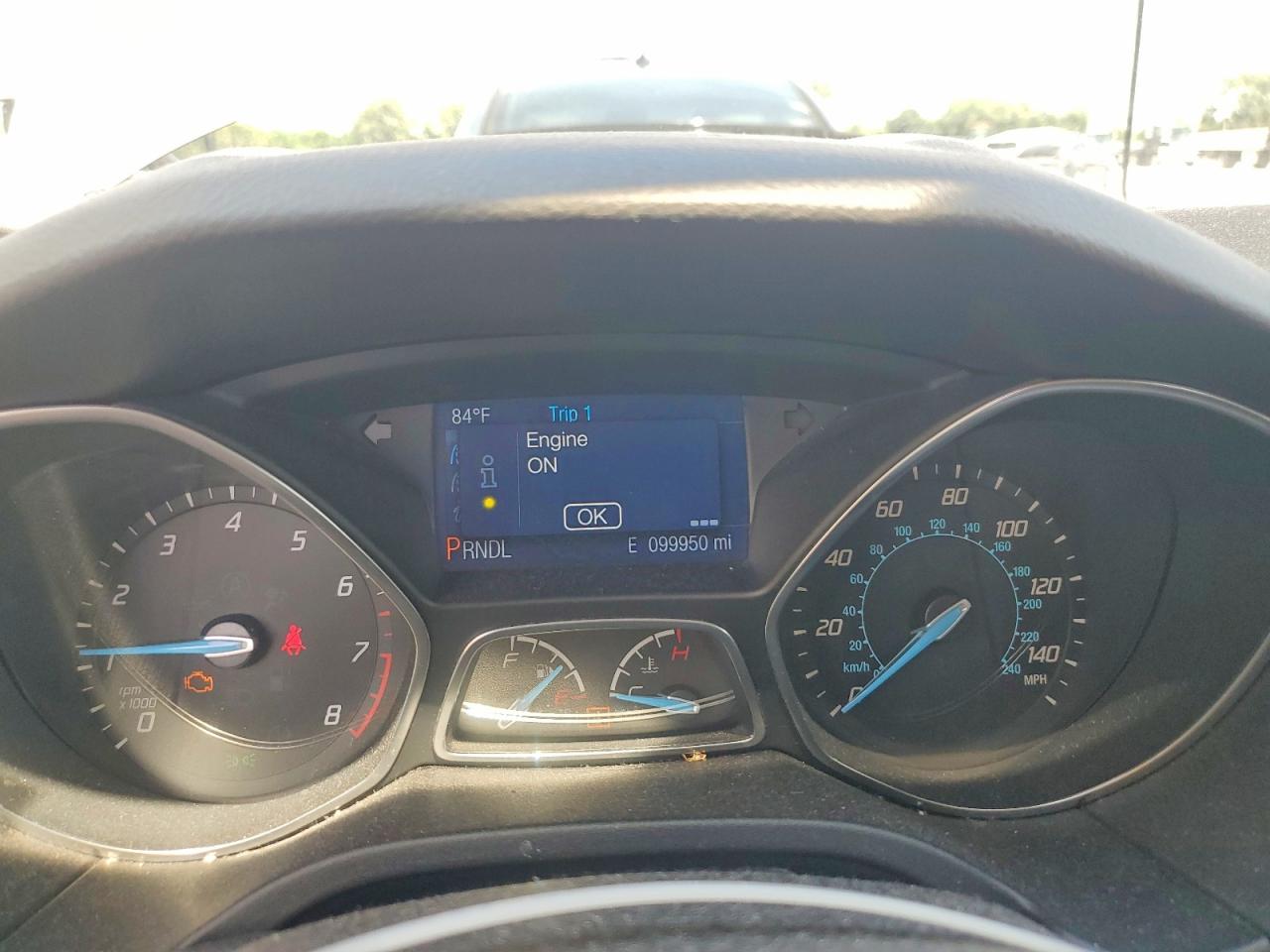 2014 Ford Focus Se Серый vin: 1FADP3F2XEL136378