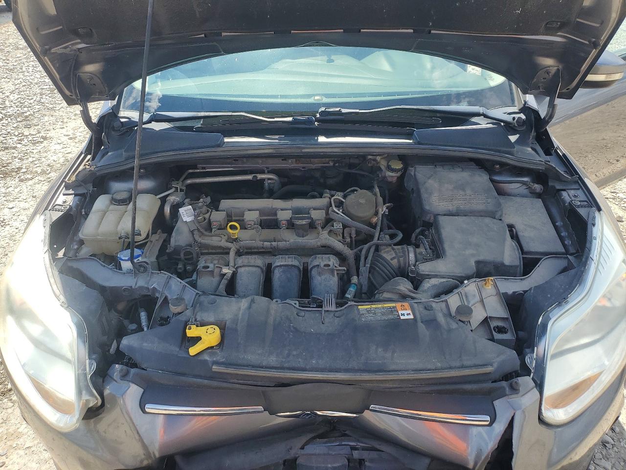 2014 Ford Focus Se Серый vin: 1FADP3F2XEL136378