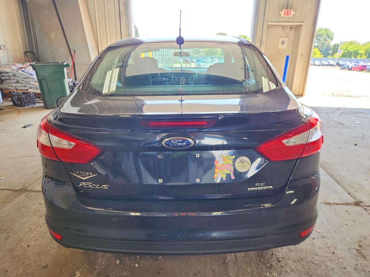 2014 Ford Focus Se Black vin: 1FADP3F2XEL160227