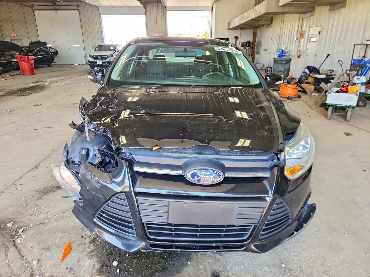 2014 Ford Focus Se Black vin: 1FADP3F2XEL160227