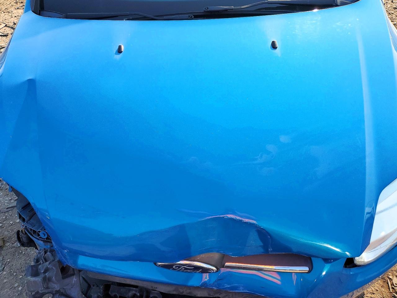 2014 Ford Focus Se Blue vin: 1FADP3F2XEL167680