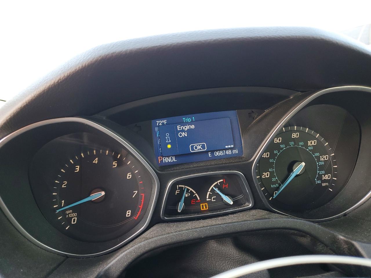2014 Ford Focus Se Blue vin: 1FADP3F2XEL167680