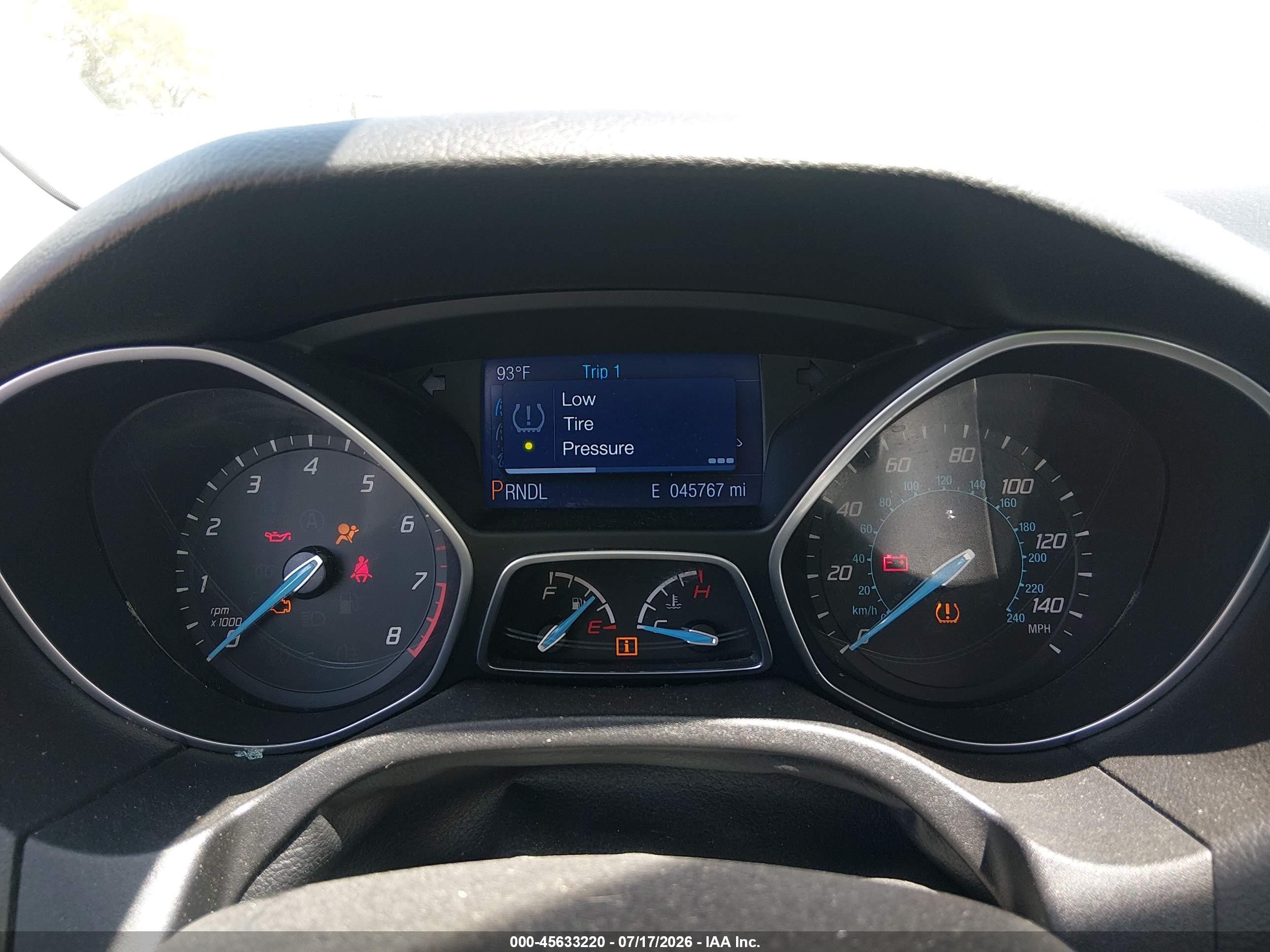 2014 Ford Focus Se Gray vin: 1FADP3F2XEL184284