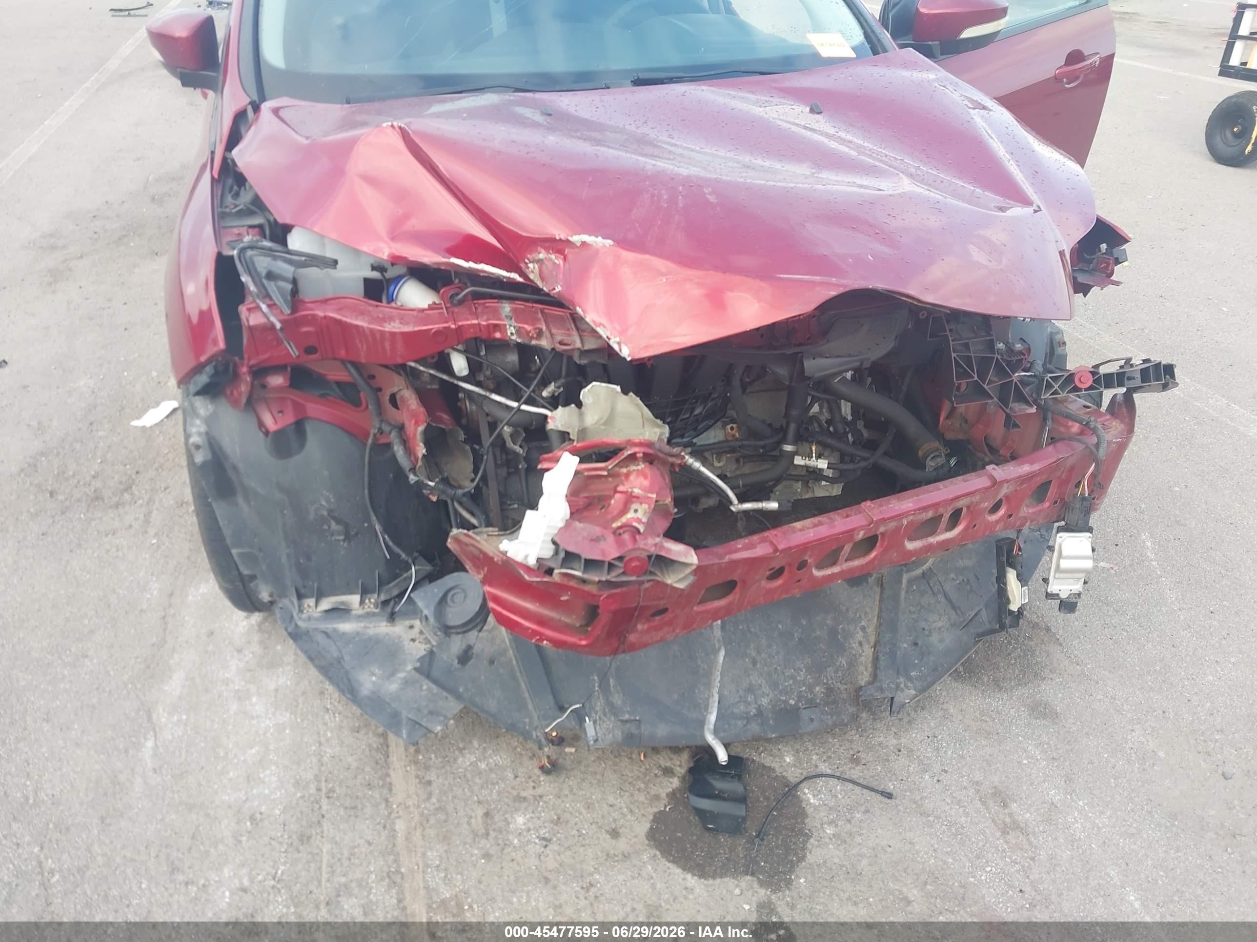 2014 Ford Focus Se Red vin: 1FADP3F2XEL193440