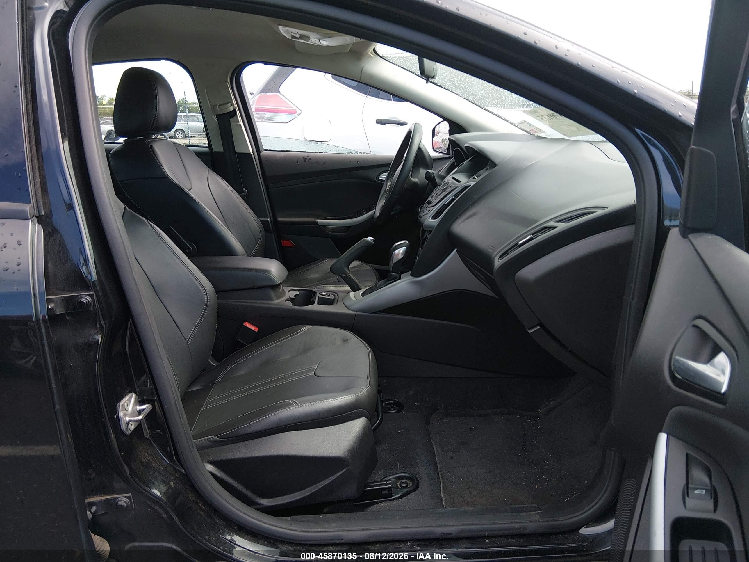 2014 Ford Focus Se Black vin: 1FADP3F2XEL216053