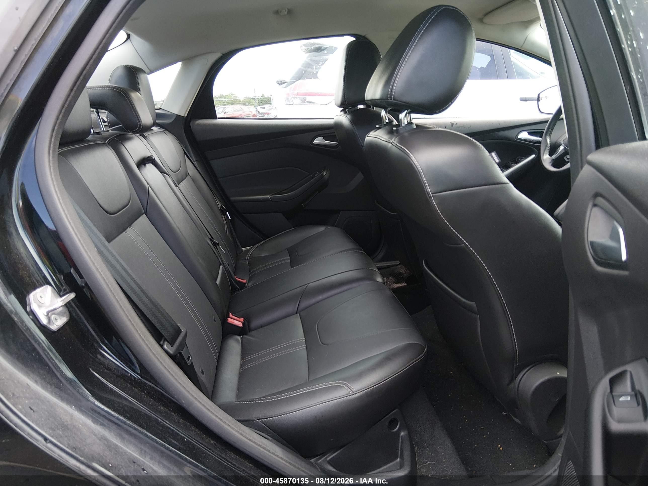 2014 Ford Focus Se Black vin: 1FADP3F2XEL216053