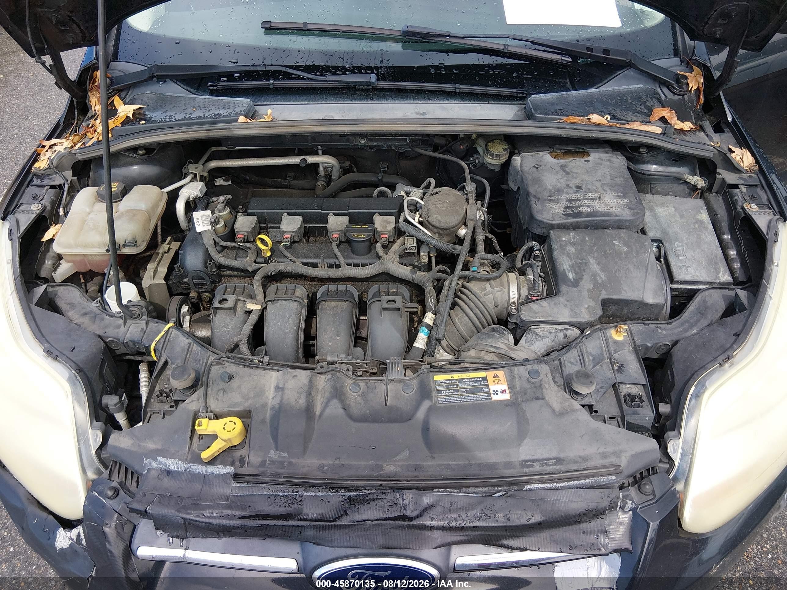 2014 Ford Focus Se Black vin: 1FADP3F2XEL216053