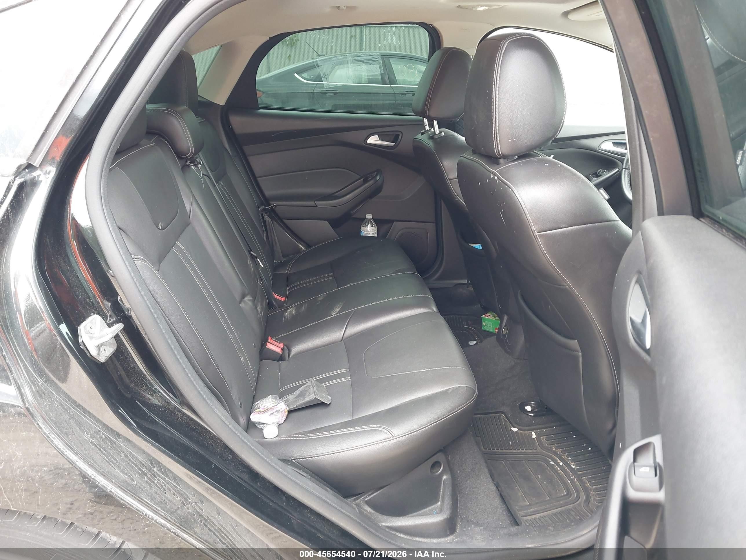 2014 Ford Focus Se Черный vin: 1FADP3F2XEL216943