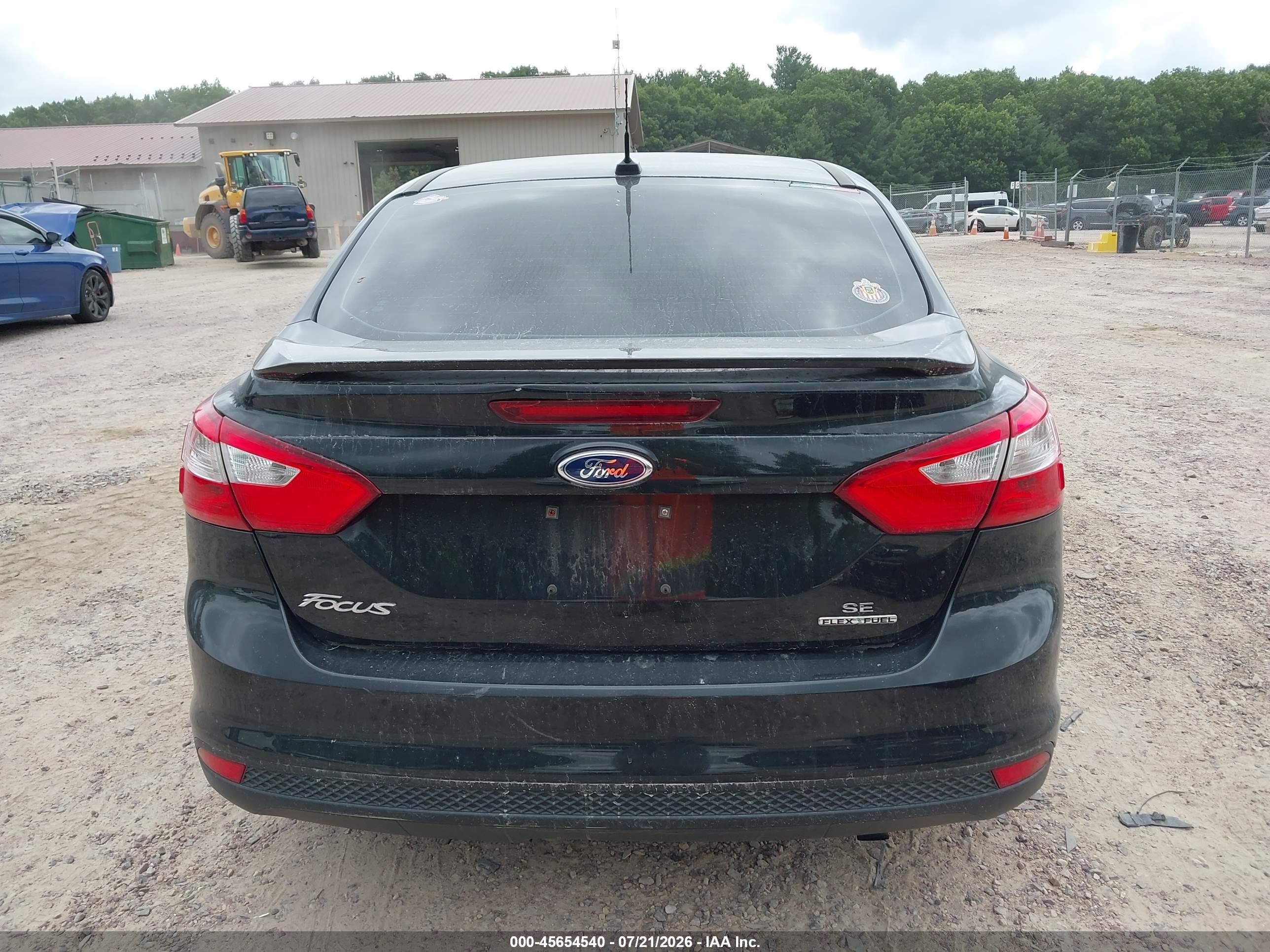 2014 Ford Focus Se Черный vin: 1FADP3F2XEL216943