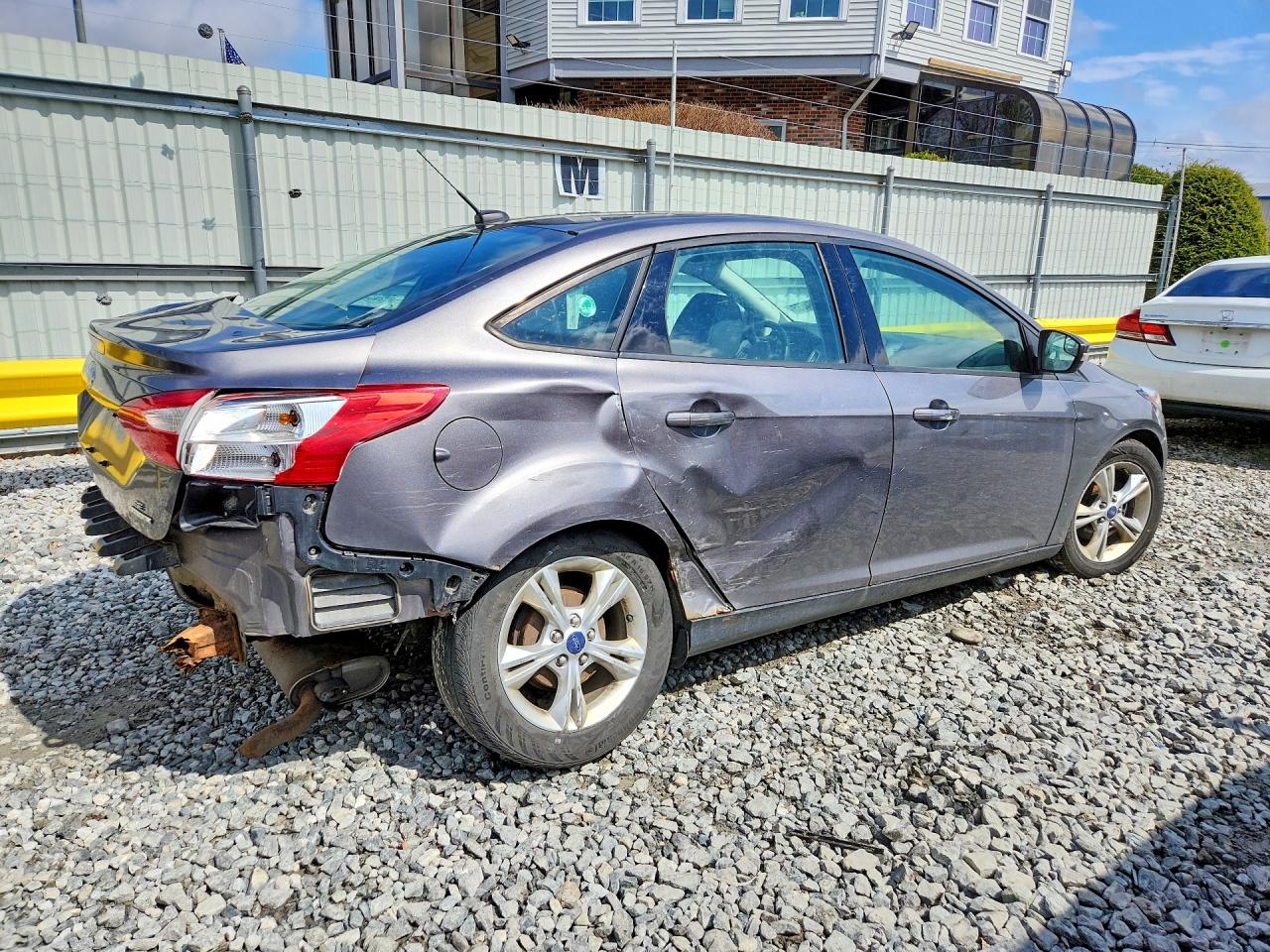 2014 Ford Focus Se Gray vin: 1FADP3F2XEL261932