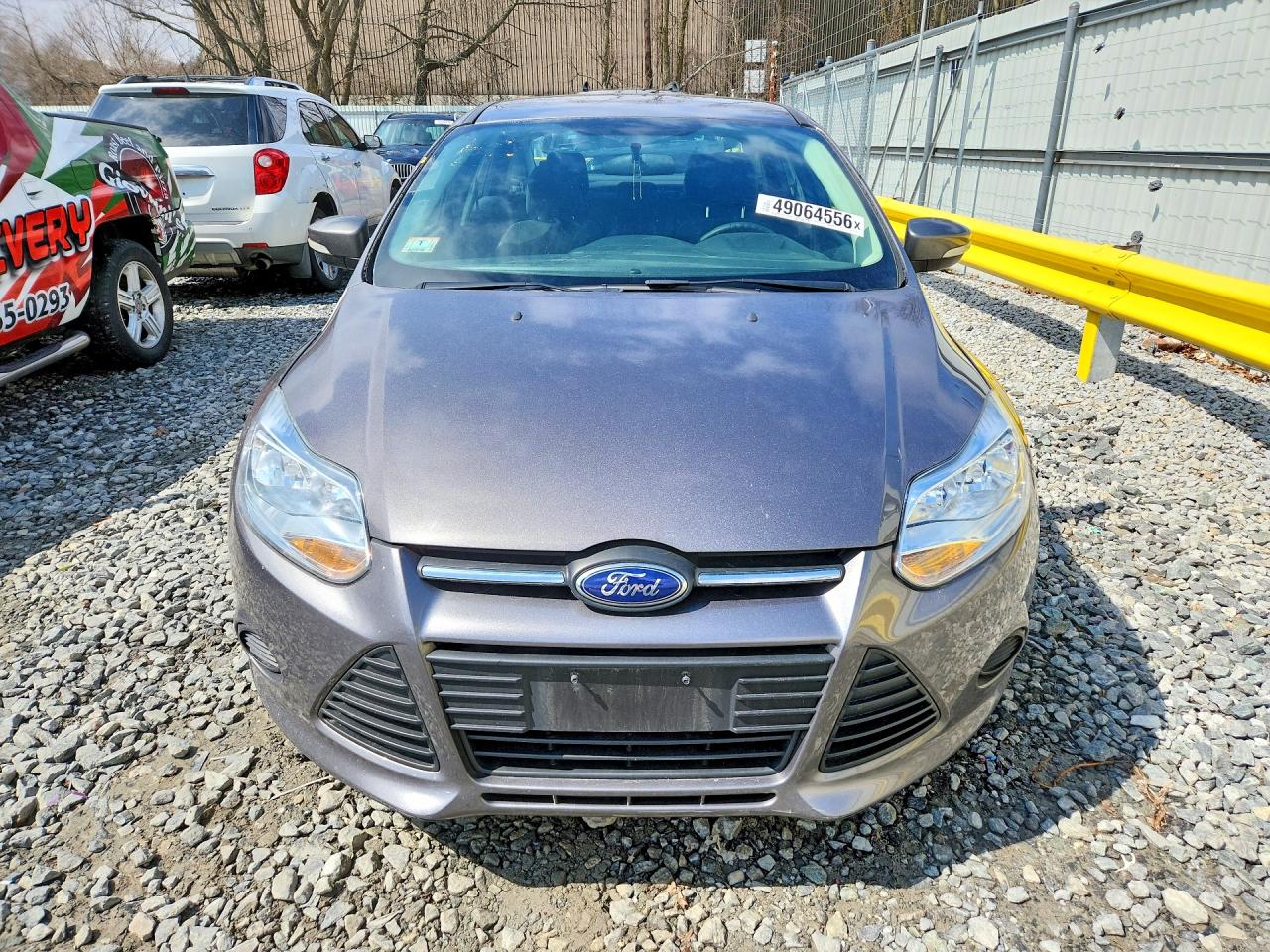 2014 Ford Focus Se Gray vin: 1FADP3F2XEL261932