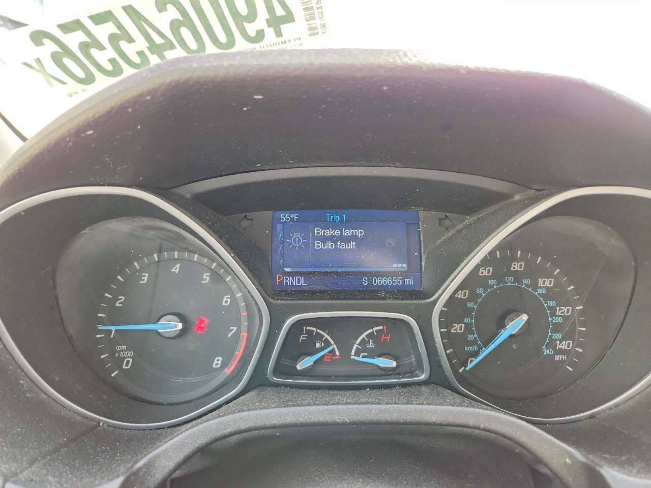 2014 Ford Focus Se Gray vin: 1FADP3F2XEL261932