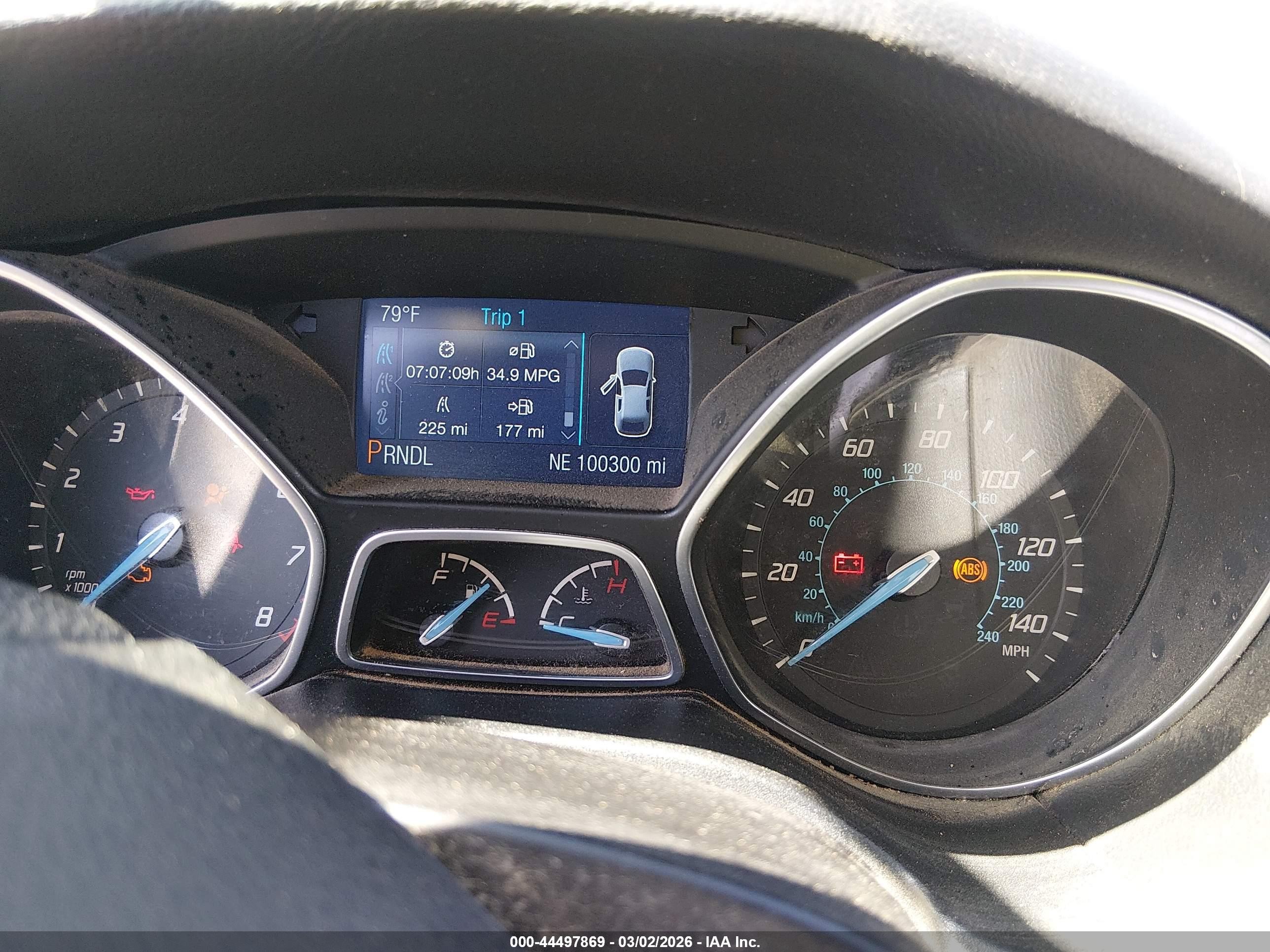 2014 Ford Focus Se Gray vin: 1FADP3F2XEL270310