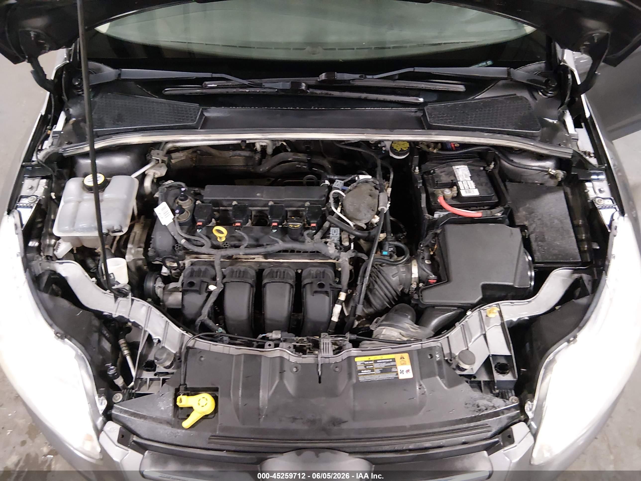 2014 Ford Focus Se Gray vin: 1FADP3F2XEL287348