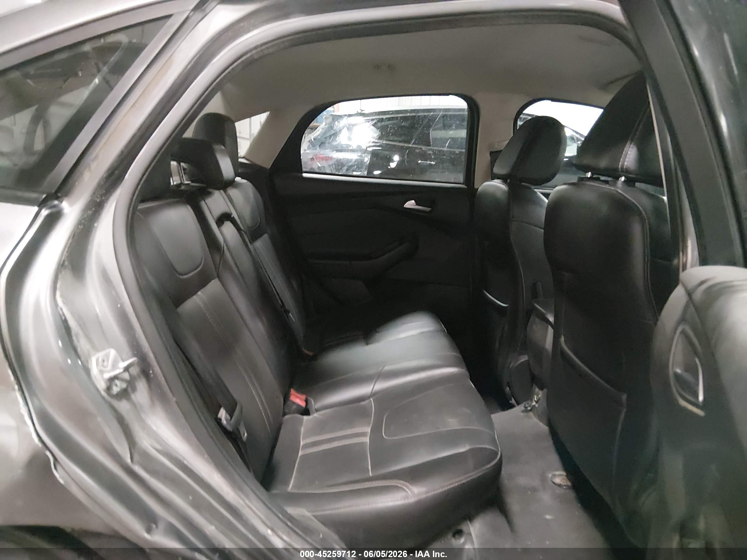 2014 Ford Focus Se Gray vin: 1FADP3F2XEL287348