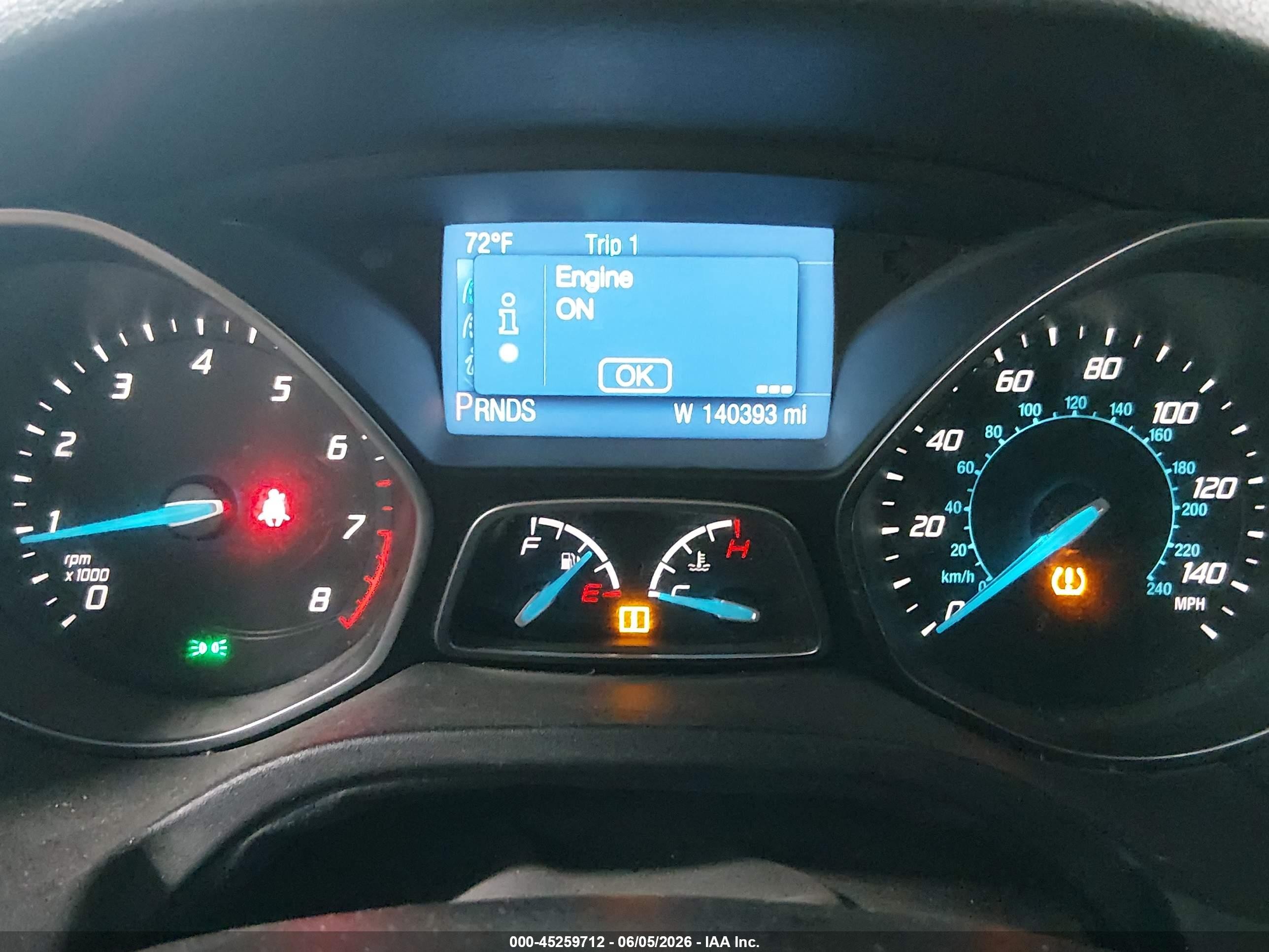 2014 Ford Focus Se Gray vin: 1FADP3F2XEL287348